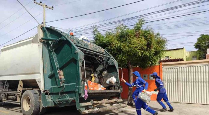 Coleta de lixo será mantida no feriado de Carnaval em Petrolina