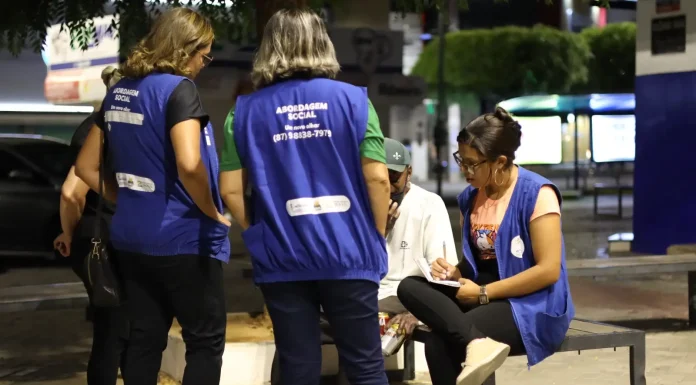 A Prefeitura de Petrolina intensifica os trabalhos de acolhimento à População em Situação de Rua