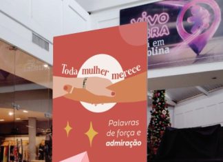 Dia da Mulher: River Shopping faz campanha com mural de recados