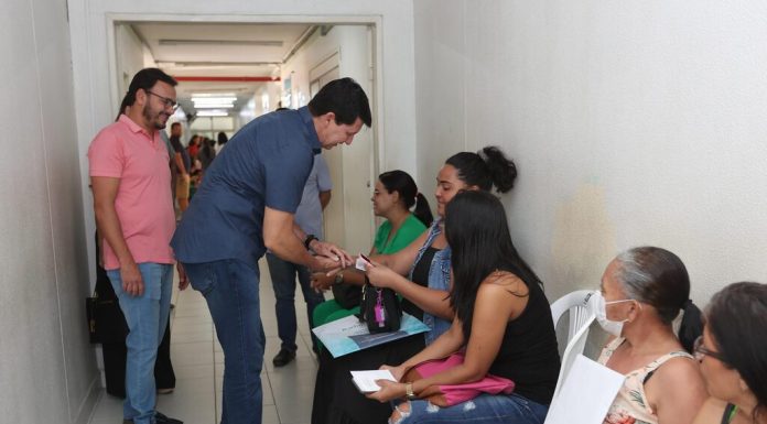 Simão Durando acompanha início do mutirão que realizará mais de 1.100 cirurgias para mulheres e crianças