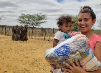 Com a ajuda da população, LBV mobiliza doações de cestas de alimentos para famílias em vulnerabilidade