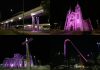 Monumentos de Petrolina ganham cor rosa para reforçar importância do combate ao câncer de mama