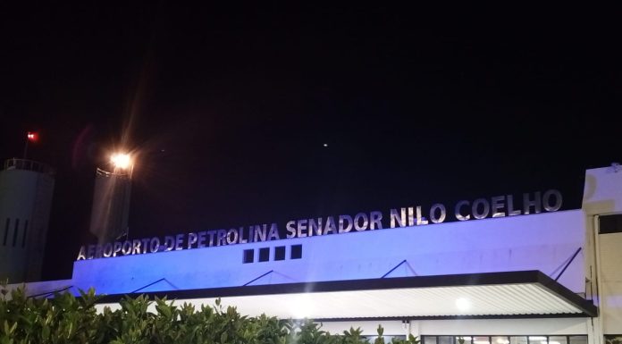 Aeroporto de Petrolina terá iluminação especial em alusão ao Novembro Azul