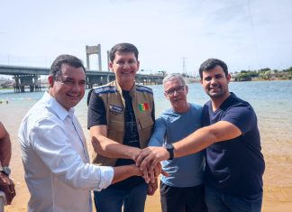 Prefeitos Simão e Andrei lideram força-tarefa para limpeza e preservação da Ilha do Fogo