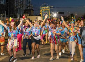 Foliões se entregam à alegria, cores e ritmos dos blocos de carnaval em Petrolina