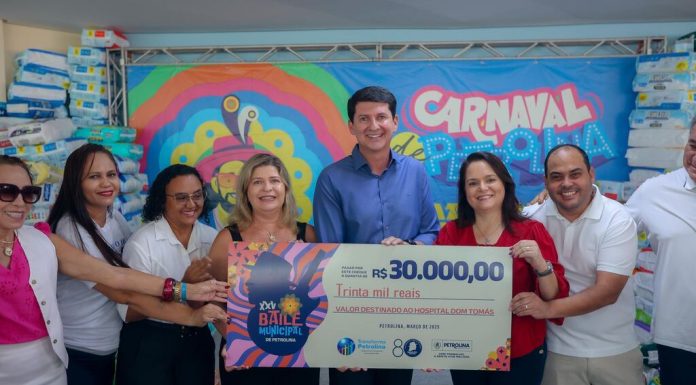 Após arrecadação recorde, Transforma Petrolina faz a entrega de doações para instituições de idosos e Hospital Dom Tomás