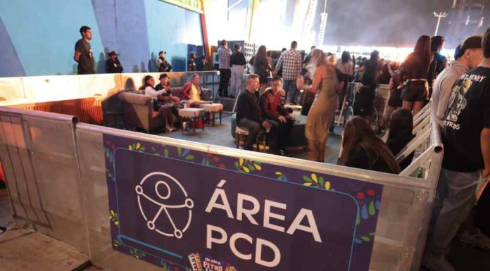 Área para pessoas com deficiência garante conforto e diversão no São João de Petrolina