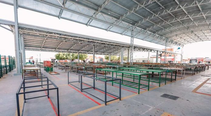 Feirantes do José e Maria já iniciaram mudança para o novo pátio