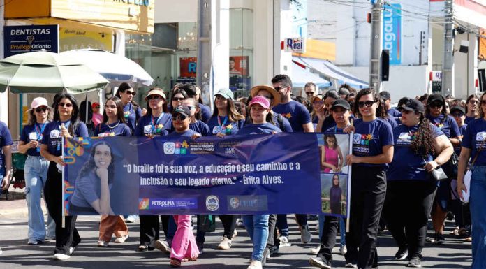 Semana da Pessoa com Deficiência começa com atividades nas escolas e caminhada em Petrolina