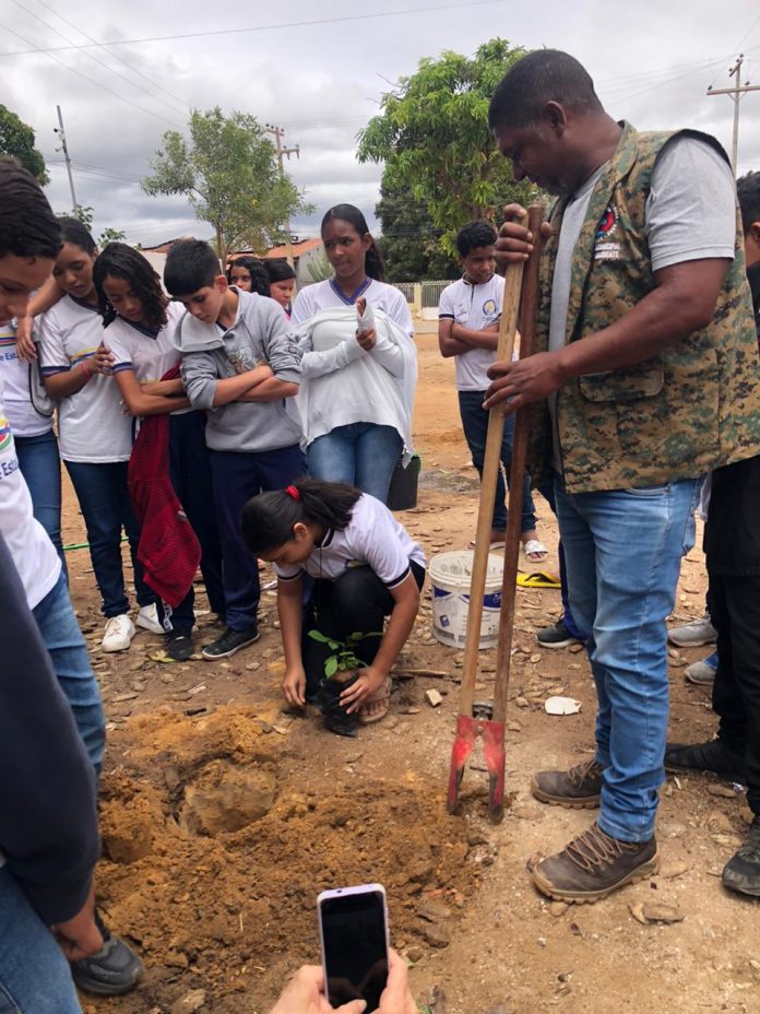 Prefeitura de Petrolina leva educação ambiental e arborização para dentro das escolas