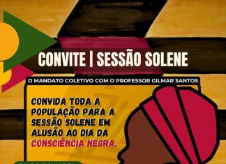 Câmara de Petrolina recebe Sessão Solene em alusão ao Novembro Negro proposta pelo Professor Gilmar