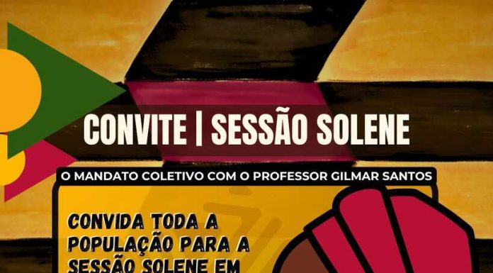 Câmara de Petrolina recebe Sessão Solene em alusão ao Novembro Negro proposta pelo Professor Gilmar