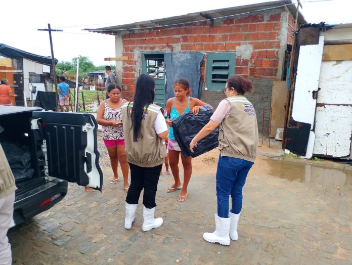 Prefeitura de Petrolina divulga balanço de ações da Assistência Social durante período de chuvas