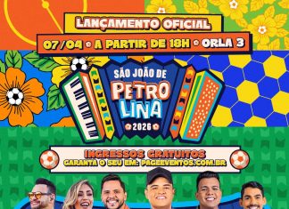 Lançamento do São João de Petrolina terá grandes atrações da música nacional