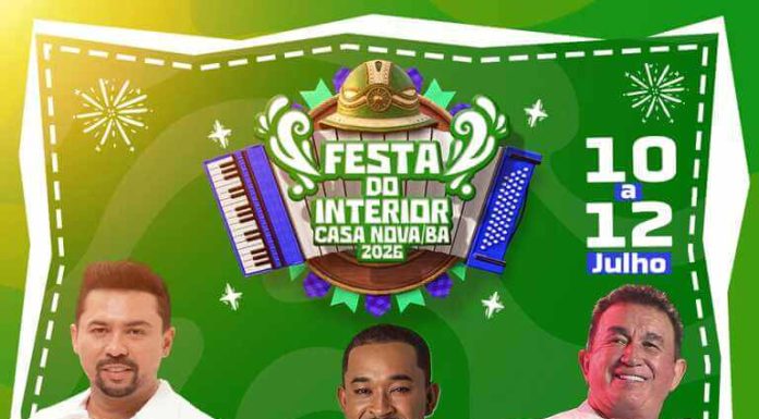 De 10 a 12 de julho, Festa do Interior 2026 promete entrar para a história com grandes atrações e valorização da cultura de Casa Nova De 10 a 12 de julho, Festa do Interior 2026 promete entrar para a história com grandes atrações e valorização da cultura de Casa Nova