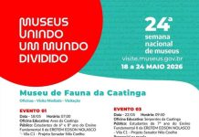 Museu de Fauna da Caatinga promove programação especial durante a 24ª Semana Nacional de Museus Museu de Fauna da Caatinga promove programação especial durante a 24ª Semana Nacional de Museus