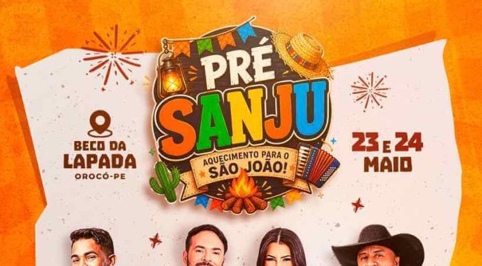 Prefeito Ismael Lira anuncia pré-sanju com grandes atrações; festividade acontece em 23 e 24 de maio! Prefeito Ismael Lira anuncia pré-sanju com grandes atrações; festividade acontece em 23 e 24 de maio!