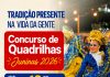 Sorteio define ordem de apresentações do Concurso de Quadrilhas Juninas 2026 com R$ 27,5 mil em premiação