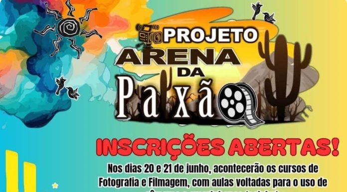 Projeto Arena da Paixão abre inscrições gratuitas para cursos de Fotografia e Filmagem em Pernambuco Projeto Arena da Paixão abre inscrições gratuitas para cursos de Fotografia e Filmagem em Pernambuco