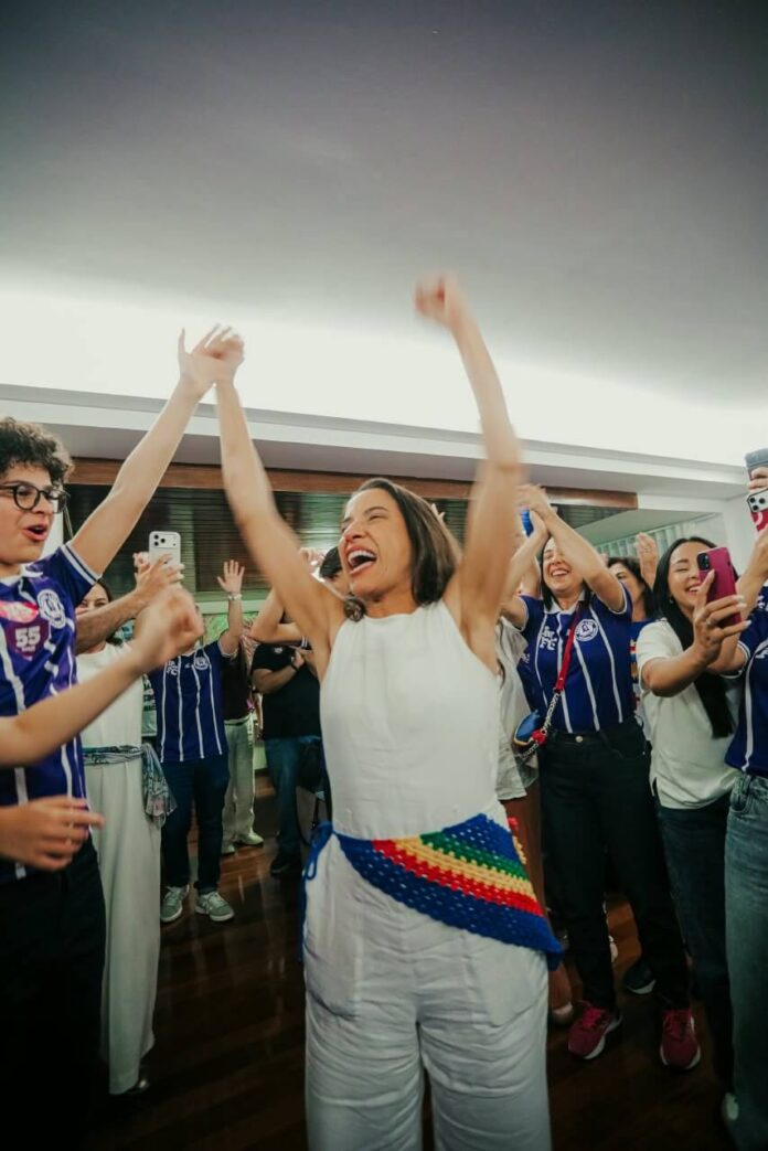 Raquel Lyra é reeleita governadora de Pernambuco no 1º turno Raquel Lyra é reeleita governadora de Pernambuco no 1º turno