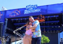 Prefeito Simão e Alinne Durando acompanham últimos detalhes para o festival infantil Abrace um Denguinho Prefeito Simão e Alinne Durando acompanham últimos detalhes para o festival infantil Abrace um Denguinho